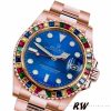 Rolex Yacht Master 116695 Everose Gold Blue Dial 40MM Mens Replica Watch