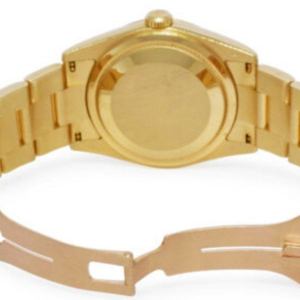 Rolex Day-Date 118208 Champagne Diamond Dial 36mm Unisex Replica Watch
