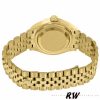 Rolex Datejust 279178 Silver Diamond Dial Yellow Gold 28mm Lady Replica Watch