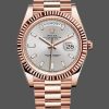 Rolex Day-Date 228235 Sundust Index Dial Fluted Bezel 40mm Mens Replica Watch