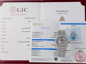 Audemars Piguet Royal Oak Iced Out Moissanite Arabic Dial Super Clone 41mm
