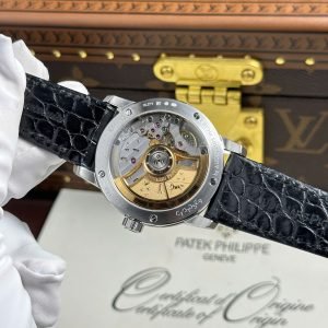 Audemars Piguet Code 11.59 15210BC Black Dial Leather Strap 1:1 Best Replica APSF 41mm