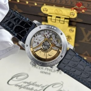 Audemars Piguet Code 11.59 Automatic 15210BC Blue Dial Leather Strap 1:1 Best Replica APSF 41mm