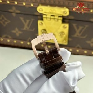 Audemars Piguet Code 11.59 Automatic 15210OR White Dial Leather Strap 1:1 Best Replica APSF 41mm