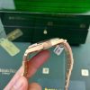 Audemars Piguet Royal Oak 15400OR Black Dial 18K Gold Wrapped Best Replica Watch ZF 41mm
