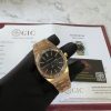 Audemars Piguet Royal Oak 15400OR Black Dial Custom Baguette Moissanite Bezel 18K Gold Wrapped 1:1 Best Replica 41mm