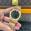 Audemars Piguet Royal Oak 15400OR Rose Gold Black Dial Replica 41mm