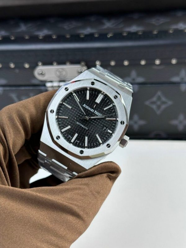 Audemars Piguet Royal Oak 15400ST Black Dial Best Replica APS Factory 41mm