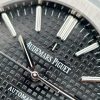 Audemars Piguet Royal Oak 15400ST Rubber Strap Black Dial Best Replica APS Factory 41mm