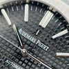 Audemars Piguet Royal Oak 15400ST Rubber Strap Black Dial Best Replica APS Factory 41mm