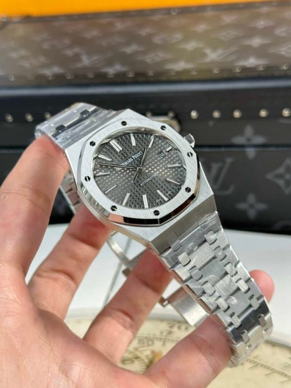 Audemars Piguet Royal Oak 15400ST Grey Dial Best Replica APS Factory 41mm