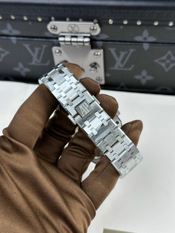 Audemars Piguet Royal Oak 15400ST White Dial Steel Best Replica APS Factory 41mm
