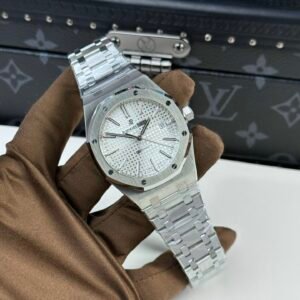 Audemars Piguet Royal Oak 15400ST White Dial Steel Best Replica APS Factory 41mm