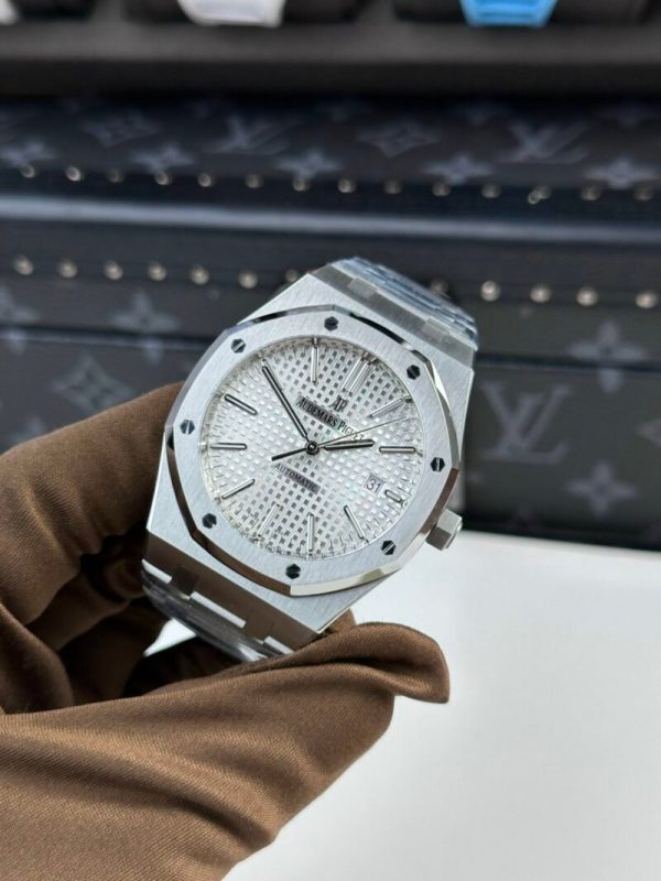 Audemars Piguet Royal Oak 15400ST White Dial Steel Best Replica APS Factory 41mm