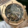 Audemars Piguet Royal Oak 15407OR Openworked Skeleton Dial Rose Gold 1:1 Best Replica THB 41mm