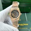 Audemars Piguet Royal Oak 15407OR Openworked Skeleton Dial Rose Gold 1:1 Best Replica THB 41mm