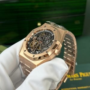 Audemars Piguet Royal Oak 15407OR Openworked Skeleton Dial Rose Gold 1:1 Best Replica THB 41mm