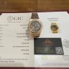 Audemars Piguet Royal Oak 15412OR Open Work Skeleton 18K Rose Gold Wrapped Baguette Moissanite Bezel Clone 1:1 Best Replica 41mm