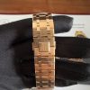 Audemars Piguet Royal Oak 15412OR Open Work Skeleton 18K Rose Gold Wrapped Baguette Moissanite Bezel Clone 1:1 Best Replica 41mm