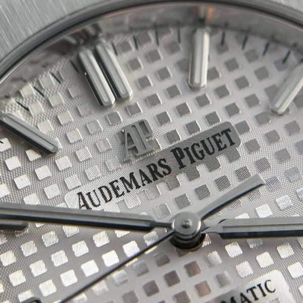Audemars Piguet Royal Oak 15450ST White Dial Steel Bracelet Best Replica APS Factory 37mm
