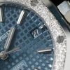Audemars Piguet Royal Oak 15454BC Frosted Gold Blue Dial Best Replica APSF 37mm
