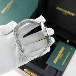 Audemars Piguet Royal Oak 15454BC Frosted Gold Blue Dial Best Replica APSF 37mm