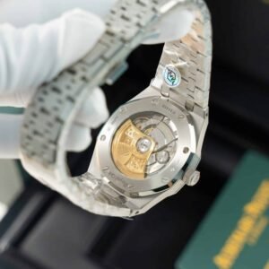 Audemars Piguet Royal Oak 15454BC Frosted Gold Blue Dial Best Replica APSF 37mm