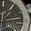 Audemars Piguet Royal Oak 15454BC Frosted Gold Grey Dial Best Replica APSF 37mm