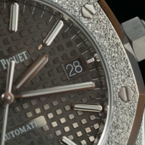 Audemars Piguet Royal Oak 15454BC Frosted Gold Grey Dial Best Replica APSF 37mm