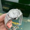 Audemars Piguet Royal Oak 15454BC Frosted White Gold White Dial Best Replica APSF 37mm
