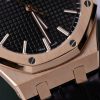 Audemars Piguet Royal Oak 15500OR 18K Gold Wrapped Black Dial Leather 41mm