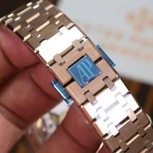 Audemars Piguet Royal Oak 15500OR Rose Gold Black Dial Super Clone APSF 41mm