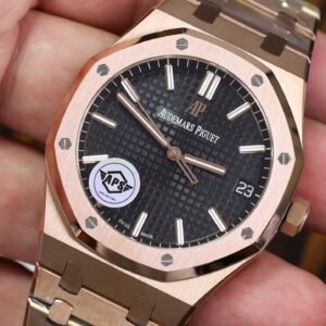 Audemars Piguet Royal Oak 15500OR Rose Gold Black Dial Super Clone APSF 41mm