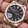 Audemars Piguet Royal Oak 15500OR Rose Gold Black Dial Super Clone APSF 41mm
