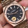 Audemars Piguet Royal Oak 15500OR Rose Gold Black Dial Super Clone APSF 41mm