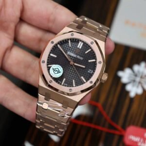 Audemars Piguet Royal Oak 15500OR Rose Gold Black Dial Super Clone APSF 41mm