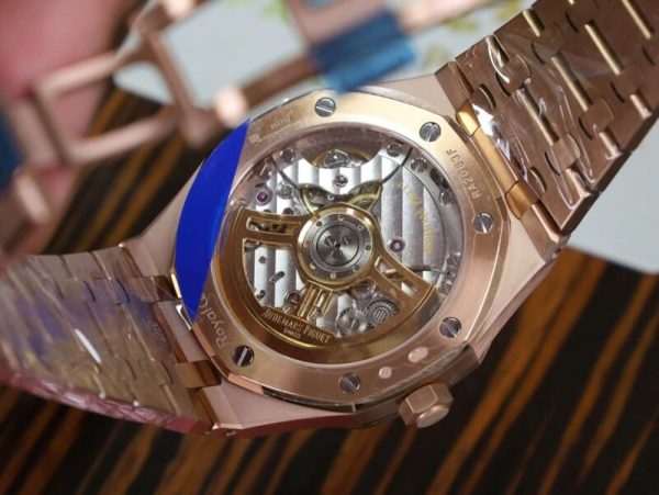 Audemars Piguet Royal Oak 15500OR Rose Gold Black Dial Super Clone APSF 41mm