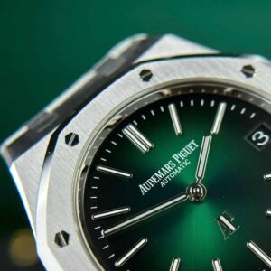 Audemars Piguet Royal Oak 16202PT Smoked Green Dial Best Replica ZF 39mm