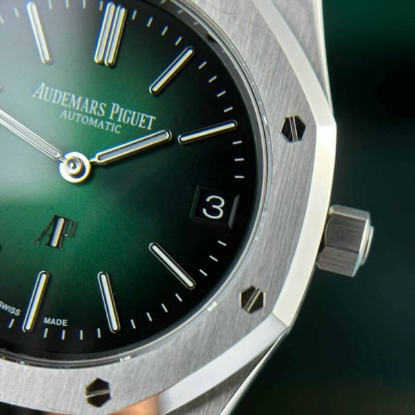 Audemars Piguet Royal Oak 16202PT Smoked Green Dial Best Replica ZF 39mm