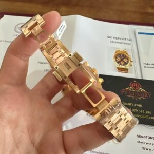 Audemars Piguet Royal Oak 26331OR Chronograph Brown Dial 18K Gold Wrapped 41mm
