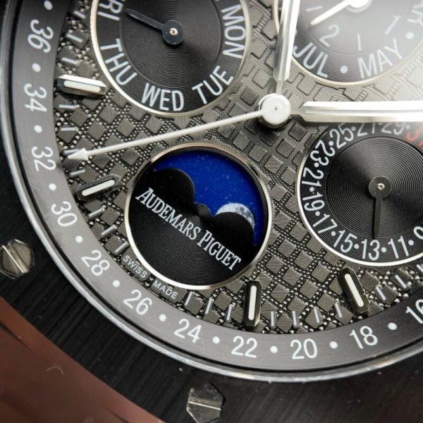 Audemars Piguet Royal Oak Perpetual Calendar 26579CE Grey Dial Black Ceramic Best Replica APSF 41mm