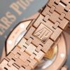 Audemars Piguet Royal Oak 15454OR Frosted Gold Pink Dial Replica 37mm