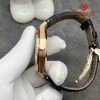 Audemars Piguet Royal Oak 50th Anniversary 15510OR 18K Solid Gold Black Dial Crocodile Leather Strap 41mm