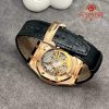 Audemars Piguet Royal Oak 50th Anniversary 15510OR 18K Solid Gold Black Dial Crocodile Leather Strap 41mm