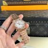 Audemars Piguet Royal Oak 77351OR Rose Gold White Dial Diamond Bezel Replica 34m