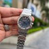 Audemars Piguet Royal Oak 77351ST Blue Dial Diamond Bezel Replica 34mm
