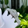 Audemars Piguet Royal Oak Blue Arabic Dial Iced Out Moissanite Super Clone 41mm