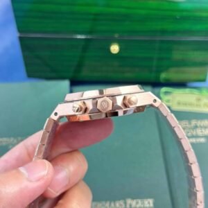 Audemars Piguet Royal Oak Chronograph 26331OR Rose Gold Brown Dial Replica IPF 41mm