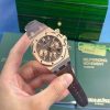 Audemars Piguet Royal Oak Chronograph 26331OR Brown Dial Leather Replica IPF 41mm