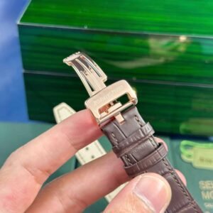 Audemars Piguet Royal Oak Chronograph 26331OR Brown Dial Leather Replica IPF 41mm